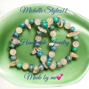 New handcrafted bracelets made by me 💕